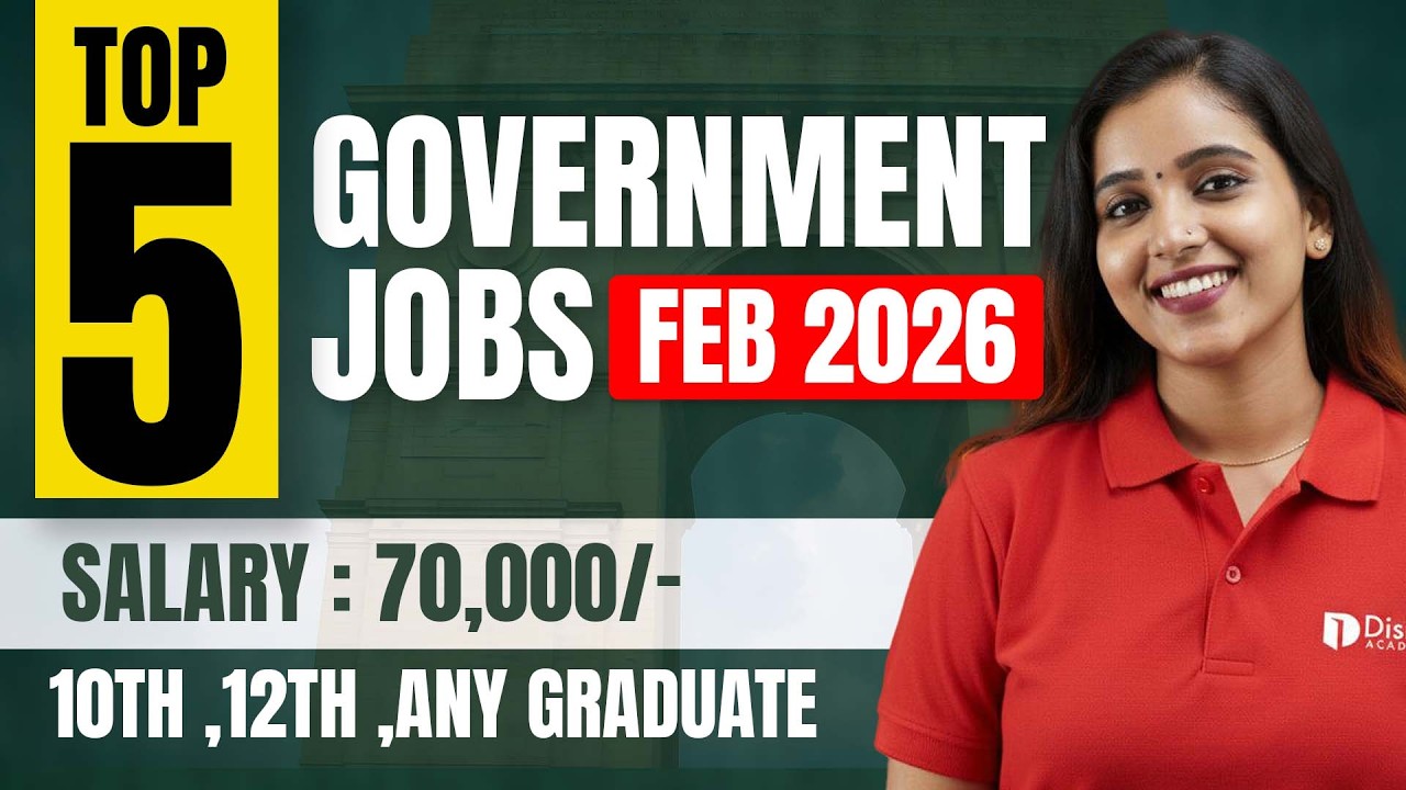 TOP 5 GOVERNMENT JOBS - FEBRUARY 2026  