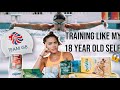 I Ate & Trained like my 18 Year Old Self | Ex-GB Swimmers Training & Diet *Brutal*