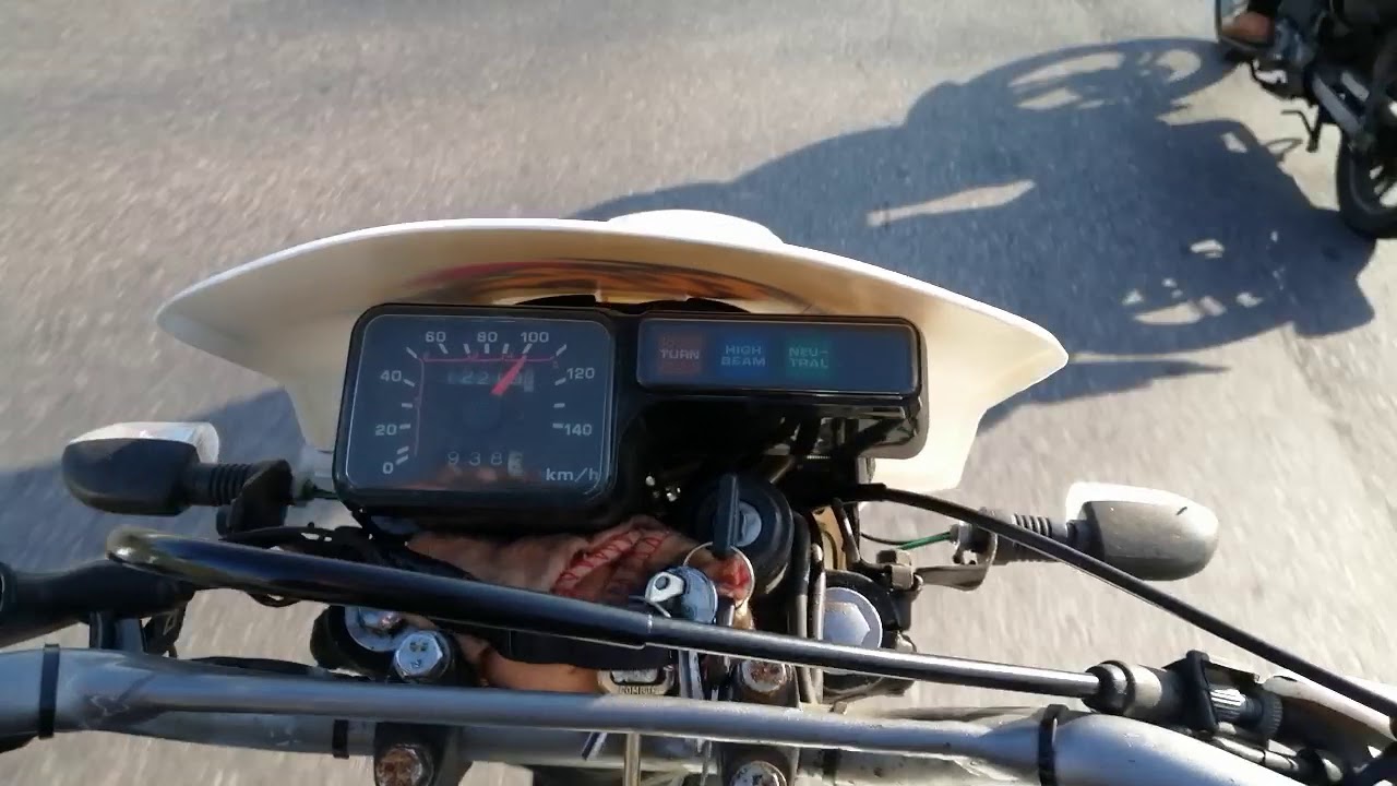 Honda Xlr 125 velocidad