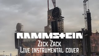 RAMMSTEIN - ZICK ZACK LIVE OSTENDE (INSTRUMENTAL COVER)