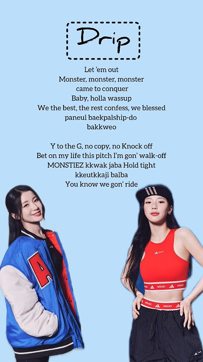 Asa ruka drip rap lyrics #kpop #bts #babymonster #monstiez #rap #drip