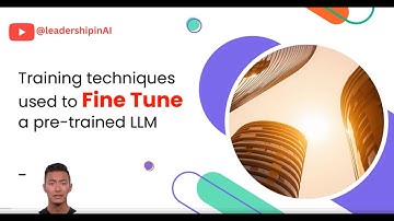 How to FINE TUNE Large Language Models (LLMs) | Techniques Explained In less than 5 Mins!