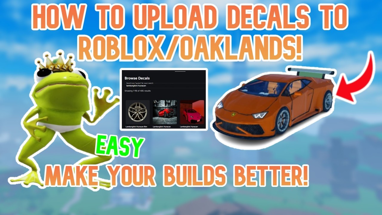 How To Upload Find Decals On Roblox And Upload Them To Oaklands 