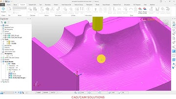 PowerMill 2020 Tutorial #89 | Mill 3D Rough & Finish Machining
