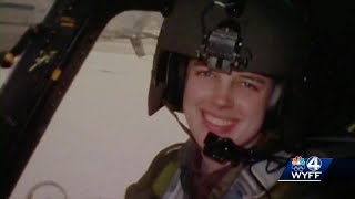 Women's History Month Story: Mother of fallen military pilot Kimberly Hampton talks about her dau...
