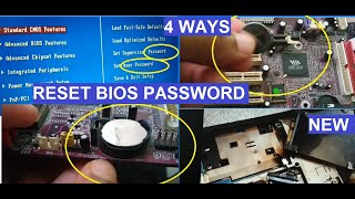 how to Reset Bios Password, Bios Forgotten Password Reset hp, dell any brand Desktop Laptop, PC[New]