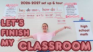 CLASSROOM SETUP 2026 // PART 2 + ROOM TOUR