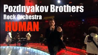 Братья Поздняковы  - Human -  Cover - Церемония закрытия ВФМС 2017