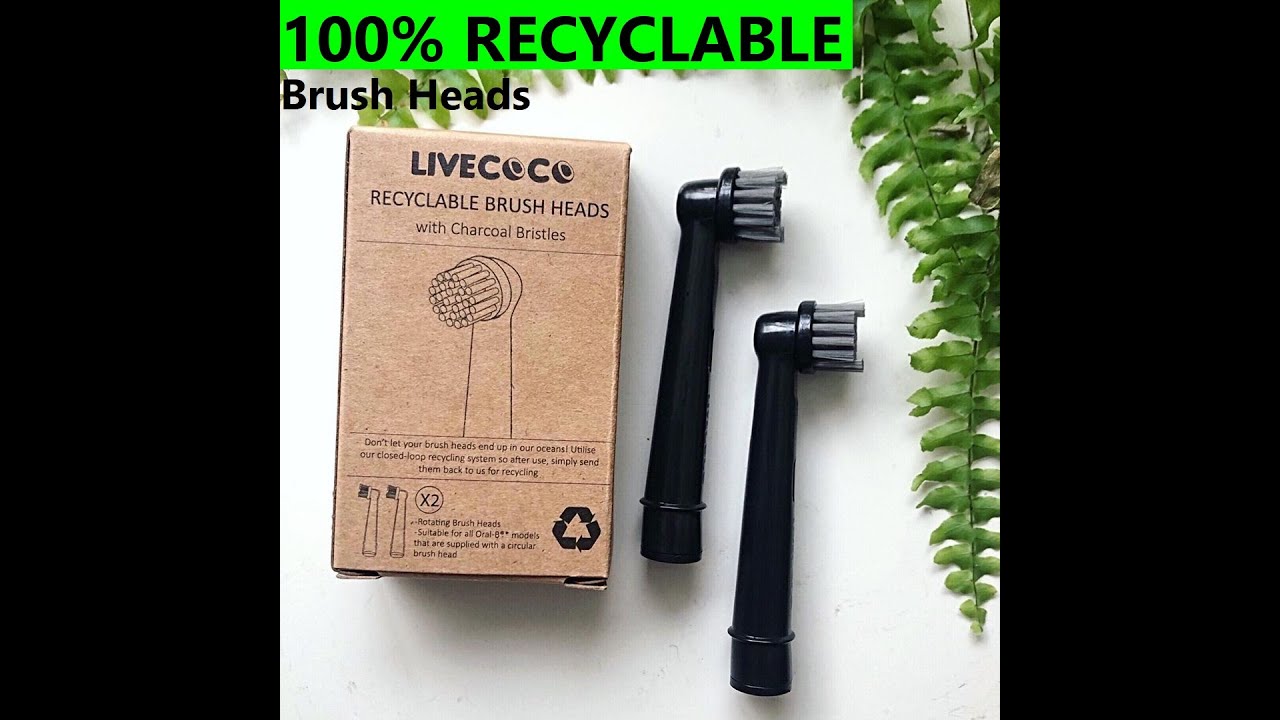 Finally! Recyclable Brush Heads OralB Compatible. Eco Friendly, UK