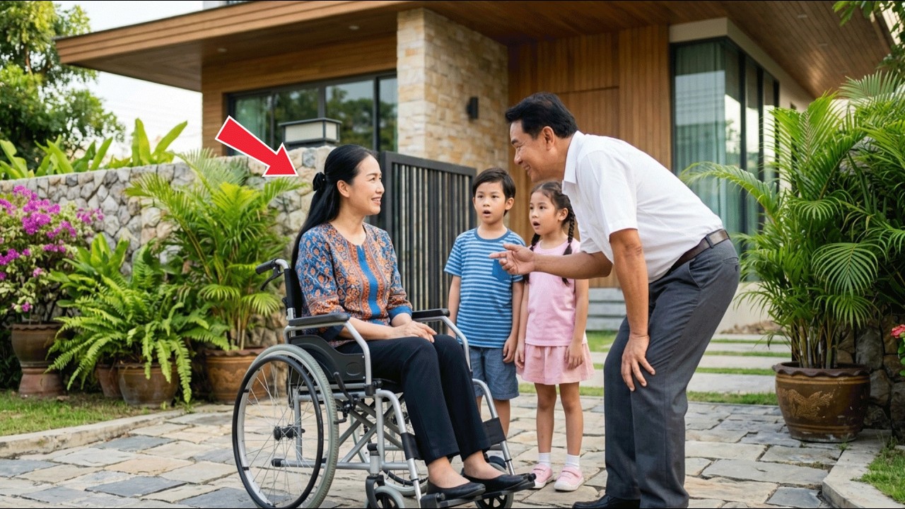 ไม่มีใครอยู่เคียงข้างมหาเศรษฐีหญิงที่ป่วย จนพ่อหม้ายกับลูก ๆ มาถึง