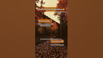Halloween Transition Idea🕸️#shorts #shortvideo #trending #fyp #fall #halloween #transition #audio