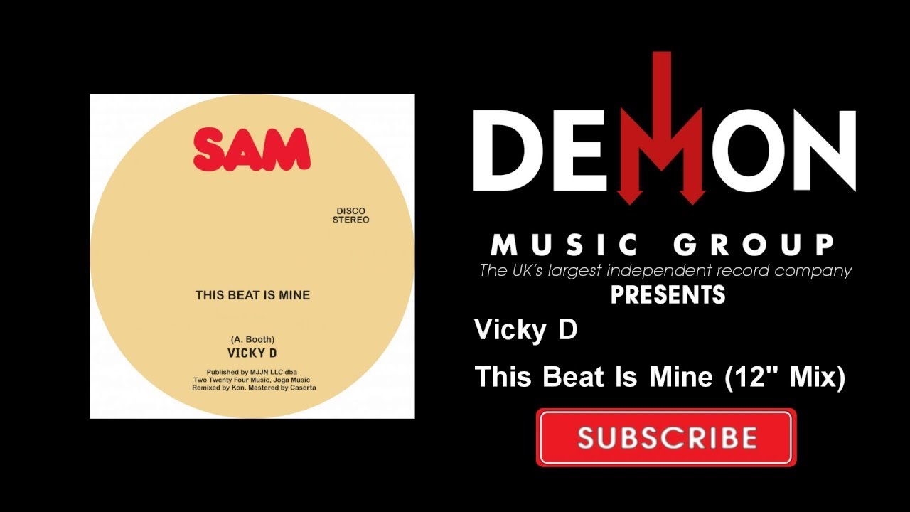 Vicky D - This Beat Is Mine - 12" Mix