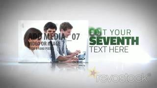 After Effects Template - Depth Of Field Text