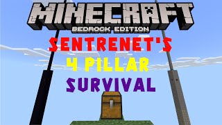 4 Pillar Survival | Minecraft SkyBlock | Free Map Download | Modded