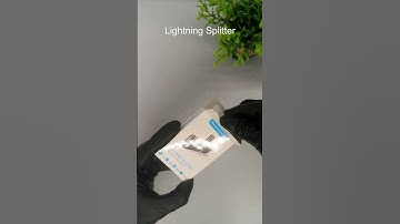 Lightning Splitter for Apple devices #gadget #iphone