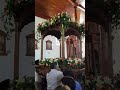 Salida procesional - Venerada Imagen de Nuestro Señor de los Milagros, El Sauce - León, Nicaragua.