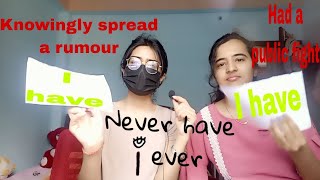 Never have I ever with my SISTER *Secrets revealed*