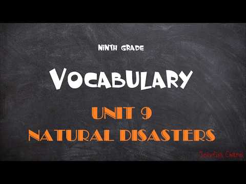 Học tốt tiếng Anh lớp 9 - Unit 9 Natural Disasters