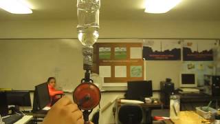 First Sloshing Experiment