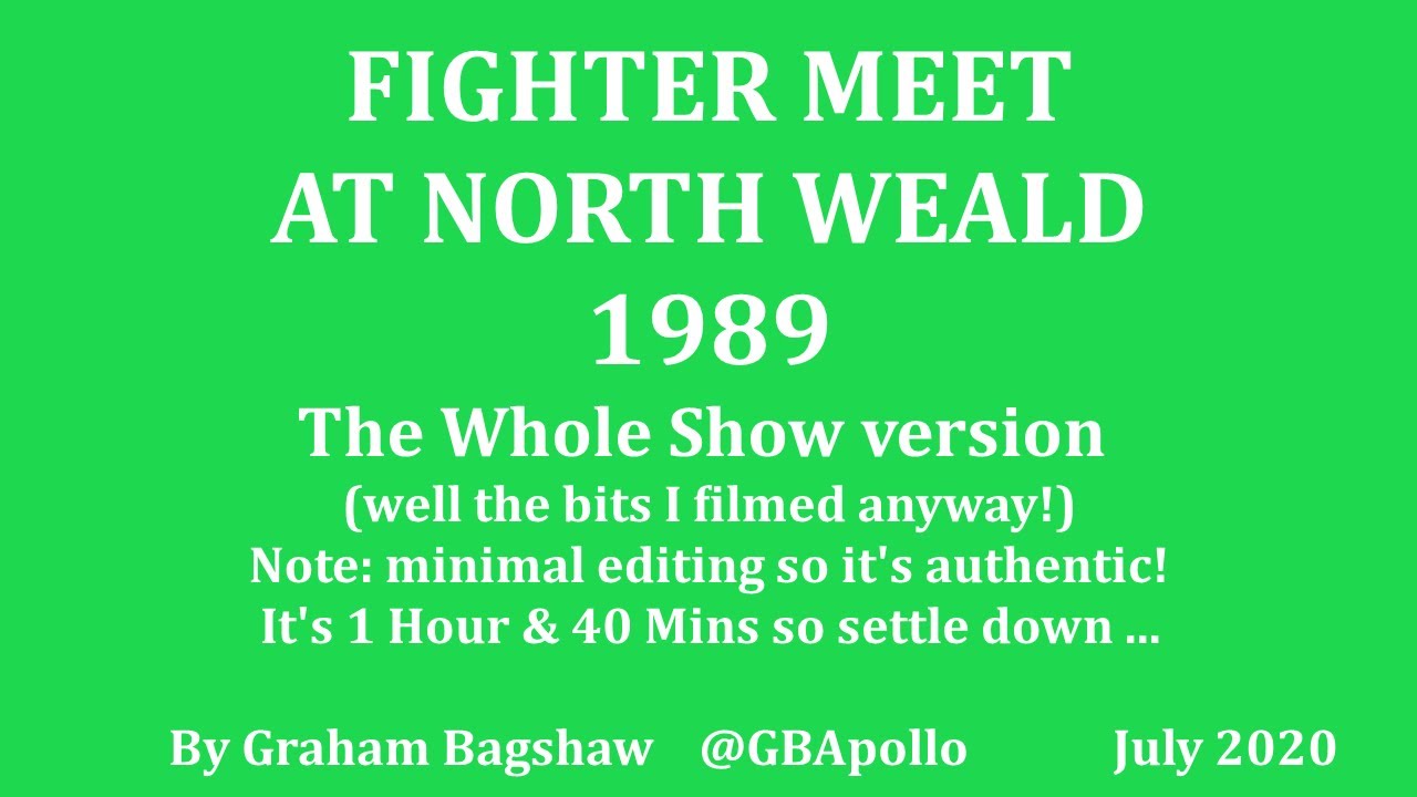 FIGHTER MEET 1989 The Whole Show version