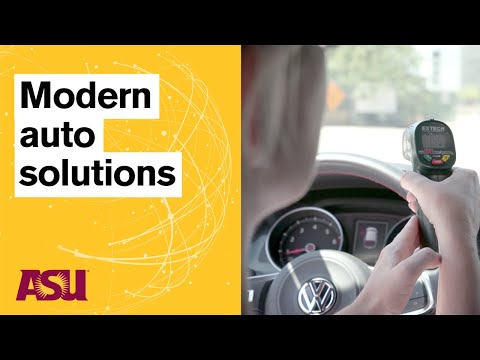 Asu Automotive Engineering Major Map