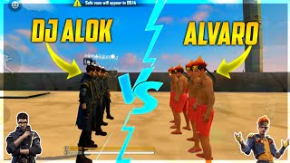 Dj Alok Vs Alvaro Factory Challenge 4 Vs 4 Who Will Win  Ajju Bhai Happy Prince factoryfreefire