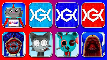 Nextbots In Playground Mod All Monsters Nightmare,Sprunki Barry