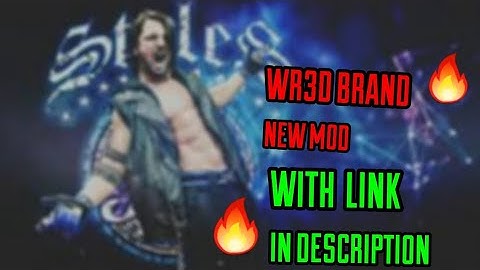 WR3D WWE 2K19 BRAND NEW MOD!!!🔥🔥