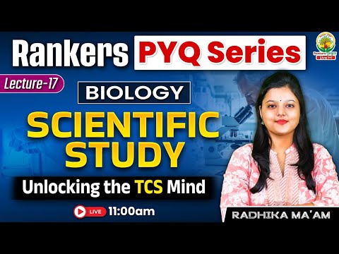 Scientific Study | Rankers PYQ Series | For SSC CGL,CPO,CHSL,MTS | Radhika Ma'am #pyqseries