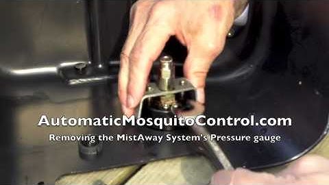 Do-It-Yourself MistAway Gauge Replacement - Automatic Mosquito Control