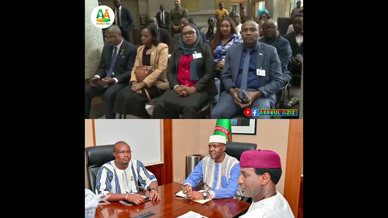 🔴 New York : Le PM Burkinabè porte la voix de l’AES 🇲🇱🇧🇫🇳🇪 à la rencontre sur la mémoire africaine.