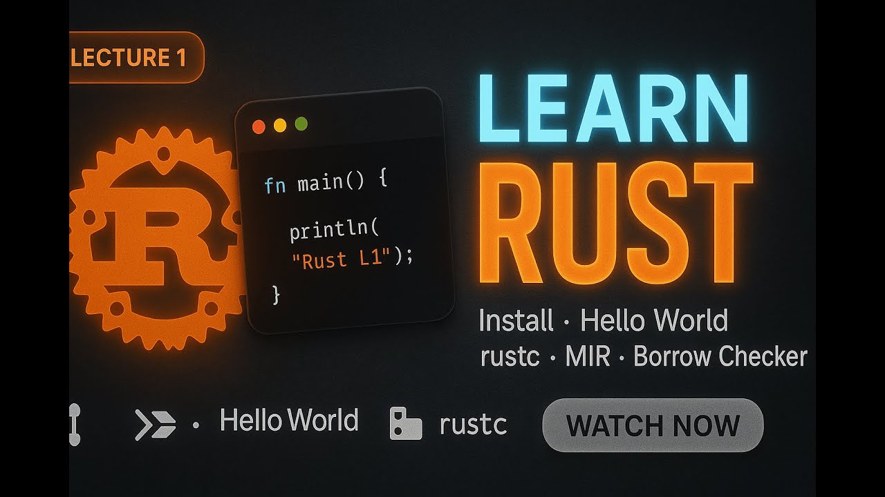 Rust Code to Computer - YouTube