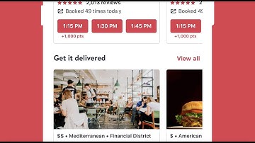 OpenTable Now Offers Delivery!
