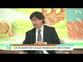 Hernán Lacunza: "Ya estábamos en la banquina, pero con la pandemia ya estamos andando por el pasto"