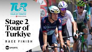 HECTIC SPRINT! 😤  | 2026 Tour of Turkiye Stage 2 Final KM's | TNT Sports Cycling screenshot 1
