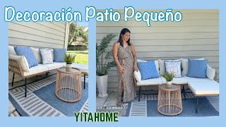 Decoración Patio pequeño | Yita Home