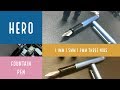 【万年筆】HERO 1.1mm 1.5mm 1.9mm Nib Fountain Pen