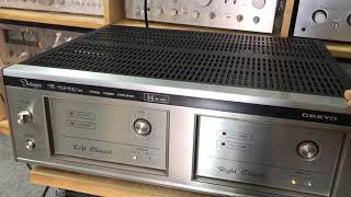 Test và Phẩu thuật Ruột gan Power Onkyo Integra M-955nii/260 khủng hiếm có  class A (Đã Bán)