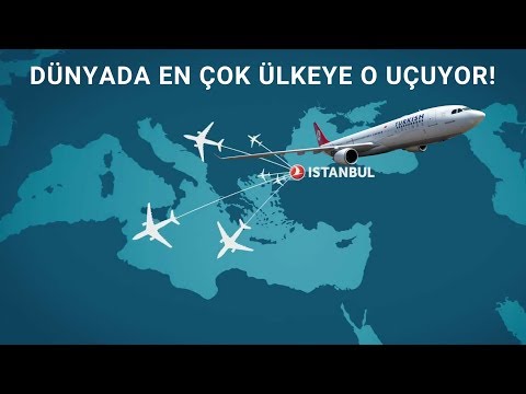 Video: Hangi havayolu en çok ülkeye uçuyor?