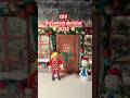 Nr. 16 🌟 Mini Deko-Weinachtsbäume basteln 🎄 #DIY #adventskalender 2025 #diorama #playmobil #shorts