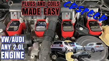 APR PLUGS AND COILS INSTALL ON MY NEW GTI MK6-MK8