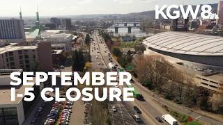 Major I-5 closure in Portland just a few weeks away