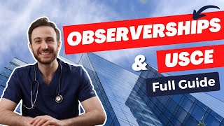 USCE and Observerships in the US? | How to find US Clinical experience and Rotations!