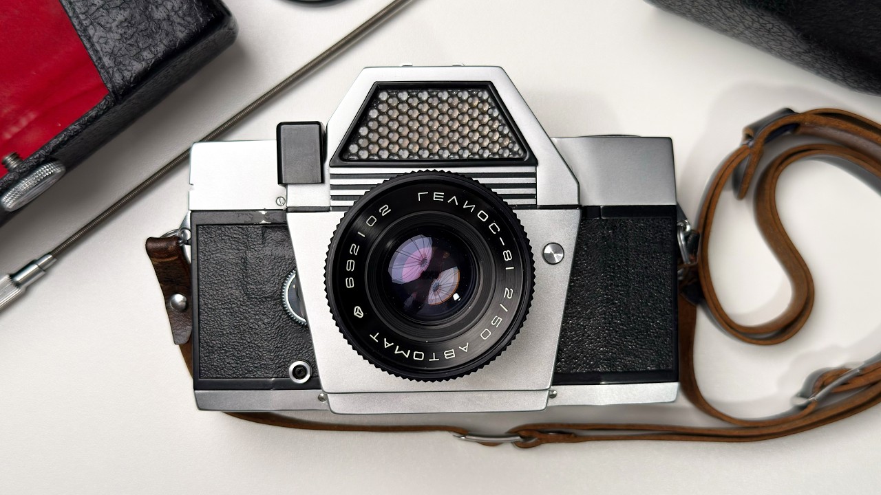 キエフ10 kiev-10 Helios-81 50mm F2.0 ヘリオス Kiev 10 Vintage Camera & Helios-81 Lens | Visual Review - YouTube