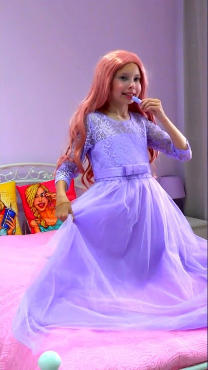Alice getting dressed in her favorite dresses #kidsvideo