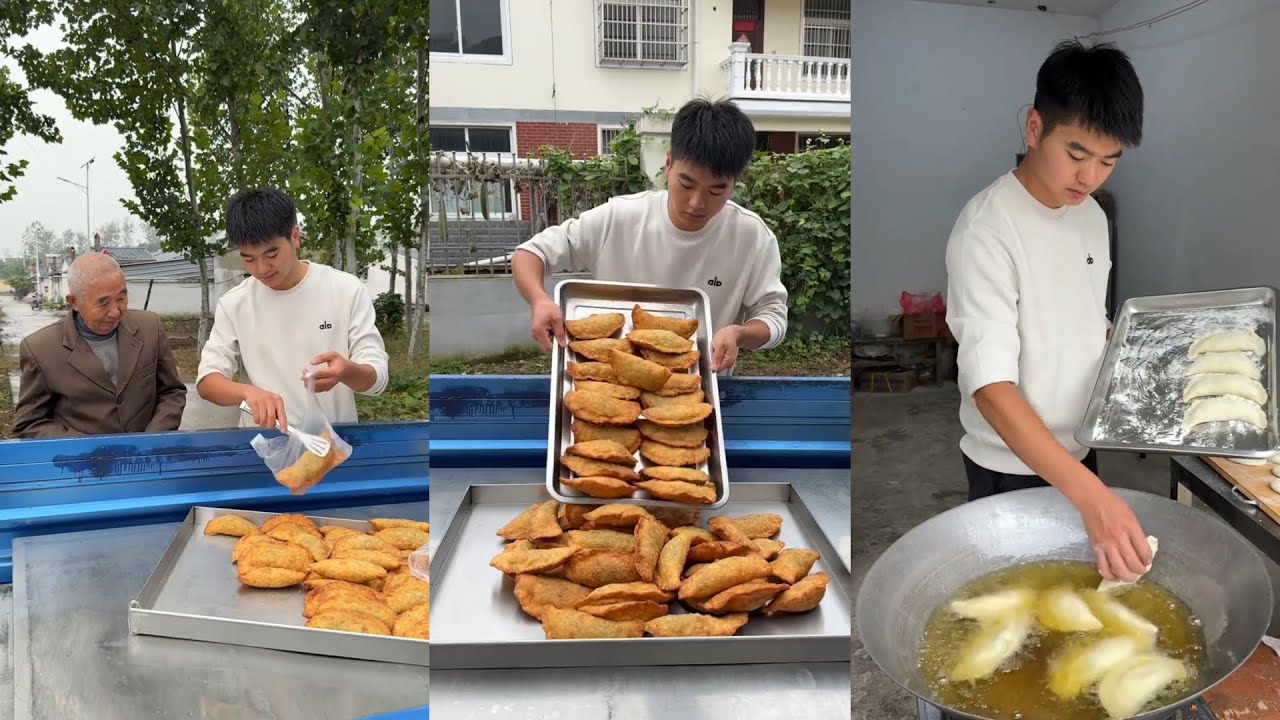 大俊的十里乡村 - 最美的味道莫过于家乡小时候的味道，一半是回忆，一半是味道#我的乡村生活 #乡村味道 #原创视频 #农村生活 #新农人计划