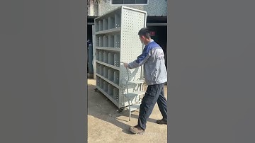 Picking trolley used for order picking at E-commerce company.