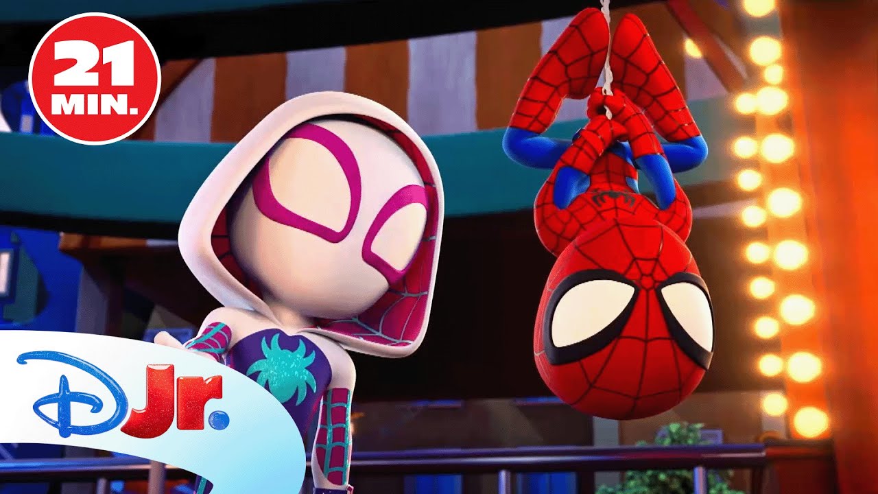 MARVEL SPIDEY Y SU SUPEREQUIPO: ¡Los momentos más divertidos de Spidey! 🕷️ | @DisneyJuniorES
