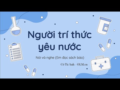 Người trí thức yêu nước (Nói và nghe) - Tiếng Việt 3 - Cánh Diều - OLM.vn - youtube