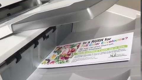 SLB Printing | Full color envelope printing